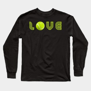 Tennis Love Long Sleeve T-Shirt